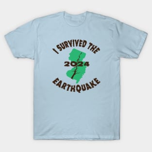 I Survived the New Jersey Earthquake T-Shirt